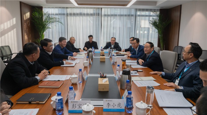 景泰县委书记薛丞忠一行到访众博·（中国）手机网页版文旅集团