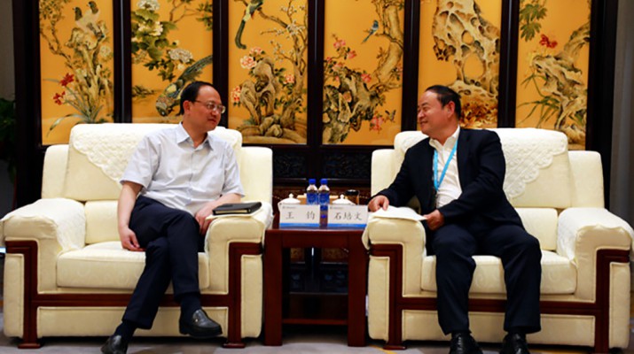 金昌市市委副书记、市长王钧一行到访众博·（中国）手机网页版文旅集团