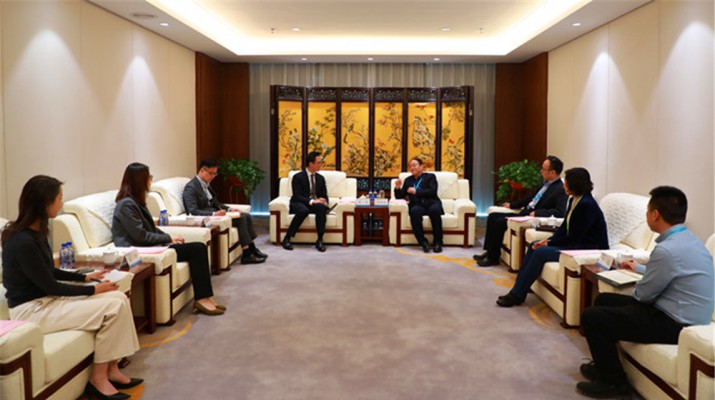 怡安集团大中华区首席执行官张宏一行到访众博·（中国）手机网页版文旅集团