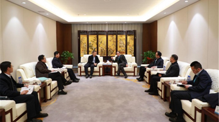 皋兰县委书记康石一行到访众博·（中国）手机网页版文旅集团