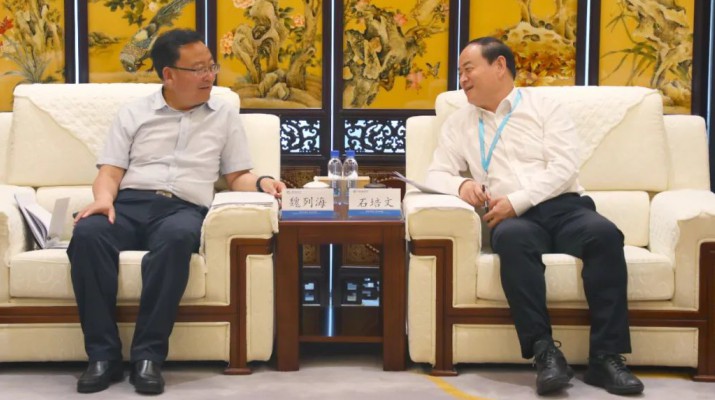 会宁县委书记魏列海一行到访众博·（中国）手机网页版文旅集团