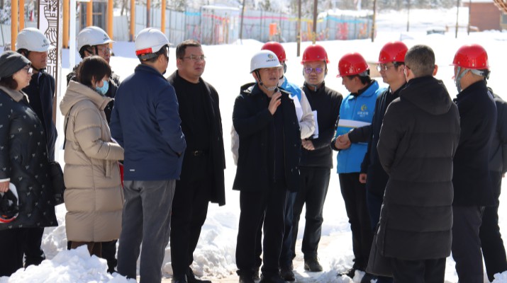 石培文董事长带队调研渭河源景区项目建设情况