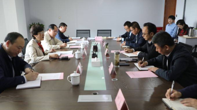 吉芸一行来众博·（中国）手机网页版文旅集团调研指导工作