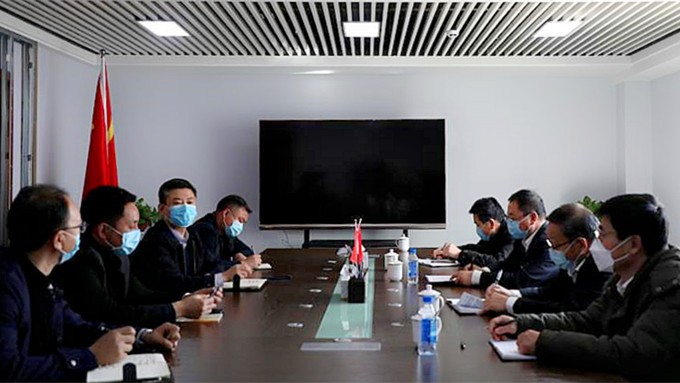 省人社厅省社保局到众博·（中国）手机网页版文旅集团指导兰州饭店资产划转工作